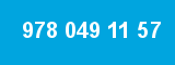 978 049 11 57